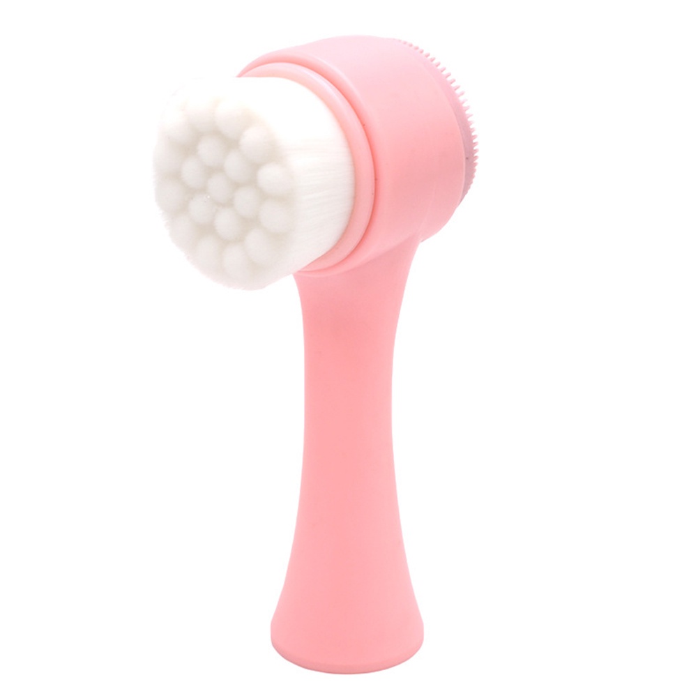 Cọ Rửa Mặt Silicone Hai Mặt Làm Sạch Lỗ Chân Lông Mát Xa Cơ Thể JP5