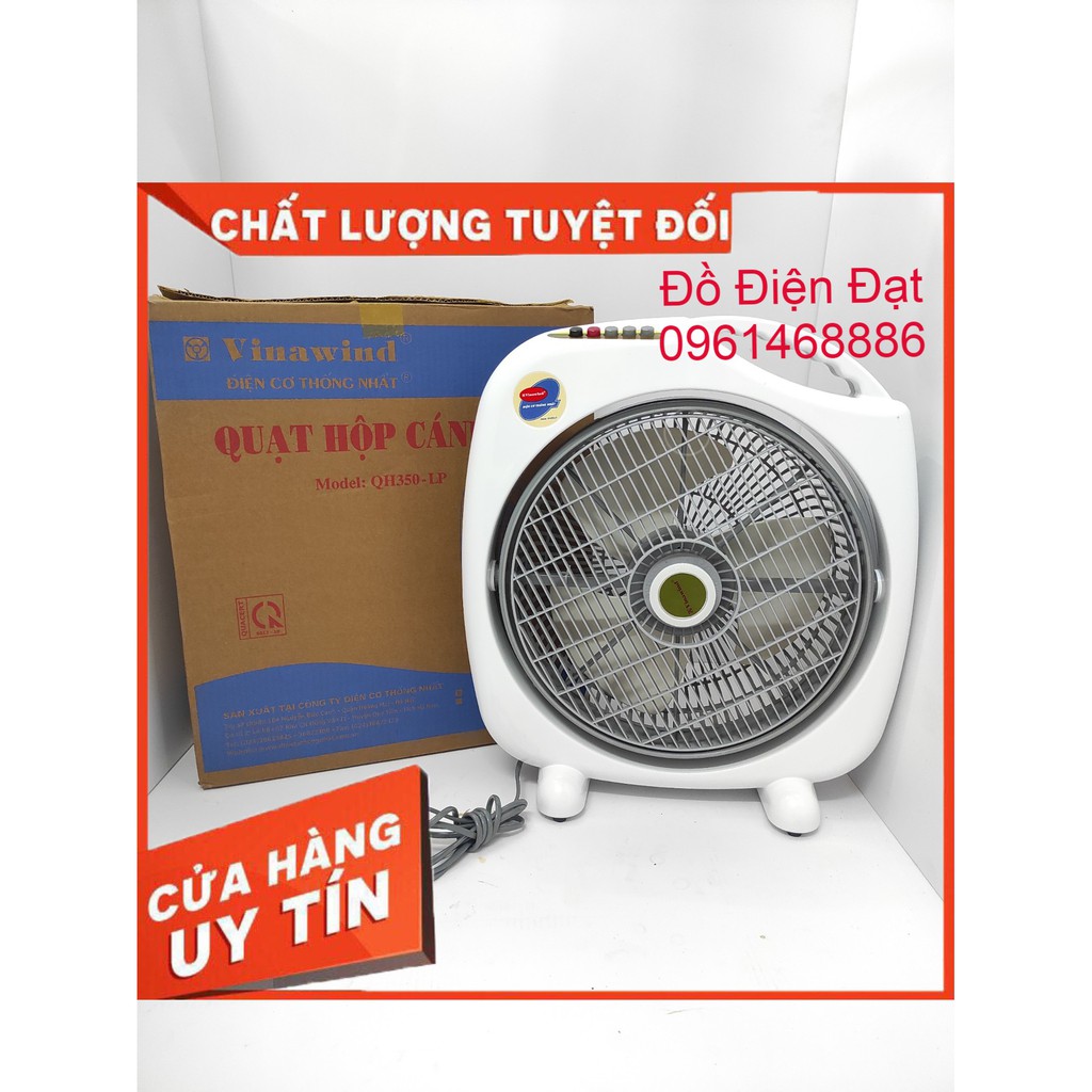 Quạt tản, Quạt hộp điện cơ thống nhất QH350-LP và QH300-LP Có rơle đổ tự ngắt, Bảo hành 12 tháng
