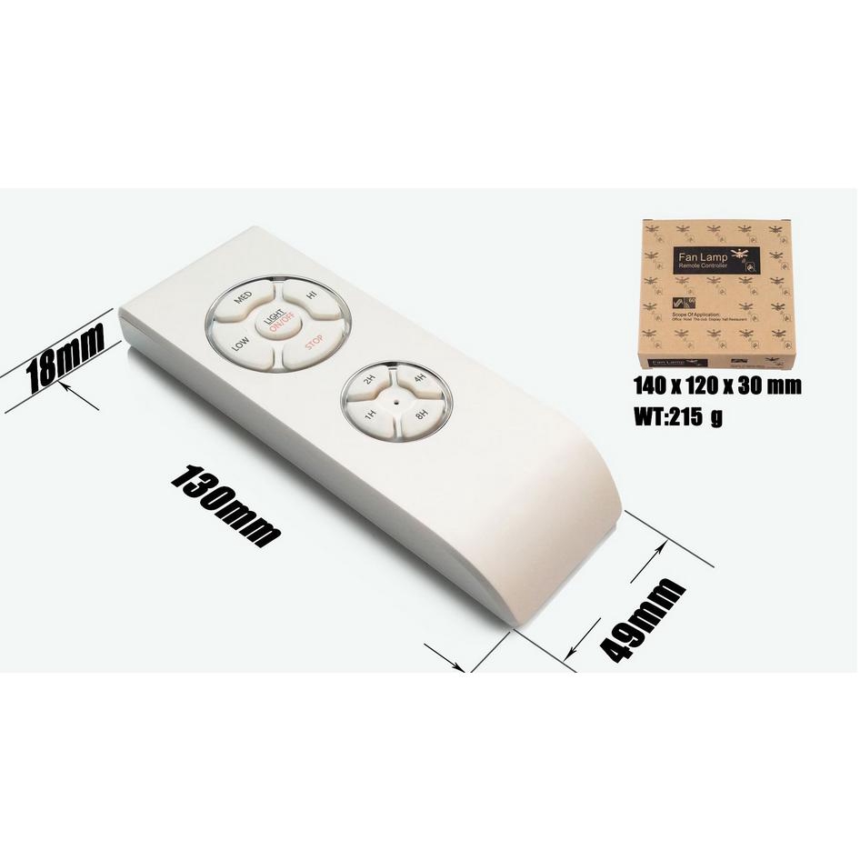 Bộ điều khiển từ xa dành cho quạt trần và đèn