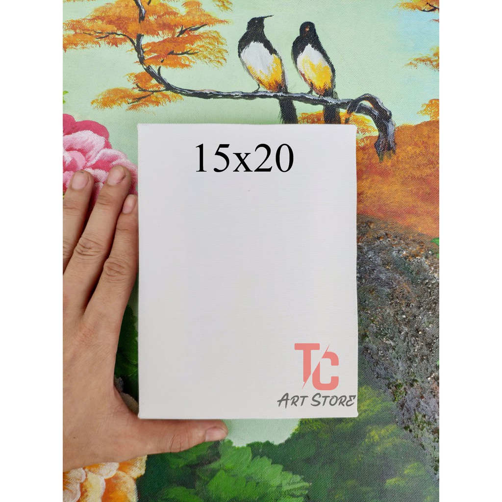 🎨 Khung vẽ tranh CANVAS, TOAN loại Tốt 10x10, 10x15, 15x15, 15x20, 20x20....