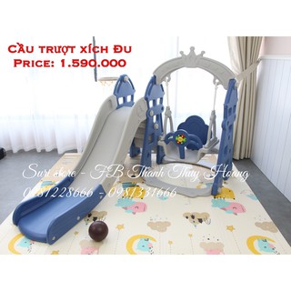 Cầu trượt xích đu