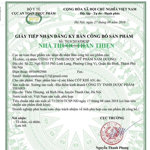 Cốt Khí An - Hỗ trợ bổ can thận và giảm đau nhức xương khớp (40G)