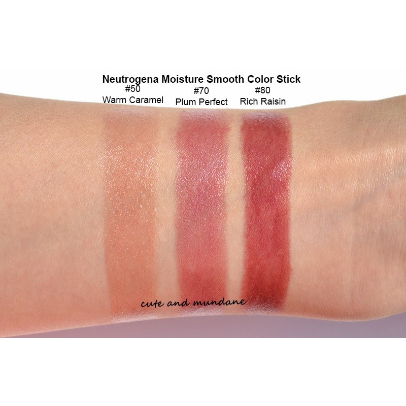 Son dưỡng ẩm có màu mềm môi Neutrogena Moisture Smooth Color Sticks