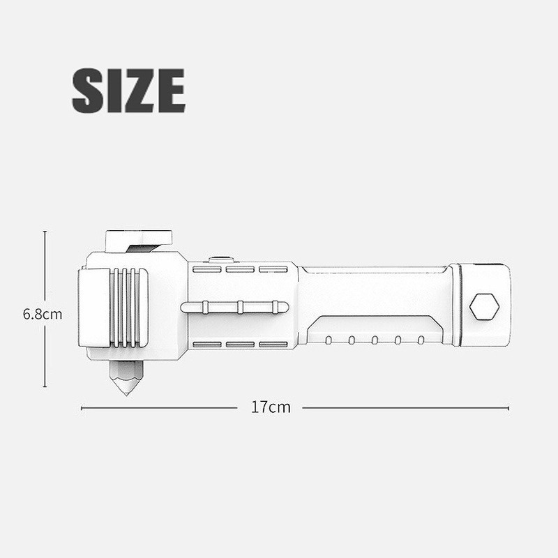 Đèn Pin LED COB Độ Sáng Cao Có Thể Sạc Lại Dùng Cho Cắm Trại / Leo Núi