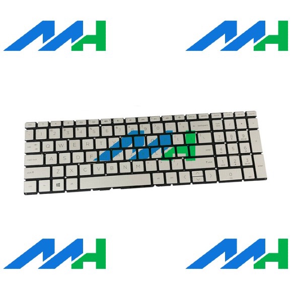 Bàn phím Laptop HP 15s-du, 15s-du0054TU Zin màu bạc