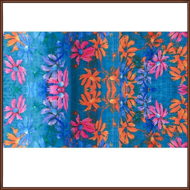 Đầm Dài Eo Cao In Hoa Thời Trang Mùa Hè Dành Cho Nữ