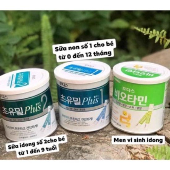 Sữa Non Ildong  Số 1, Số 2, Men Vi Sinh - Hàn Quốc