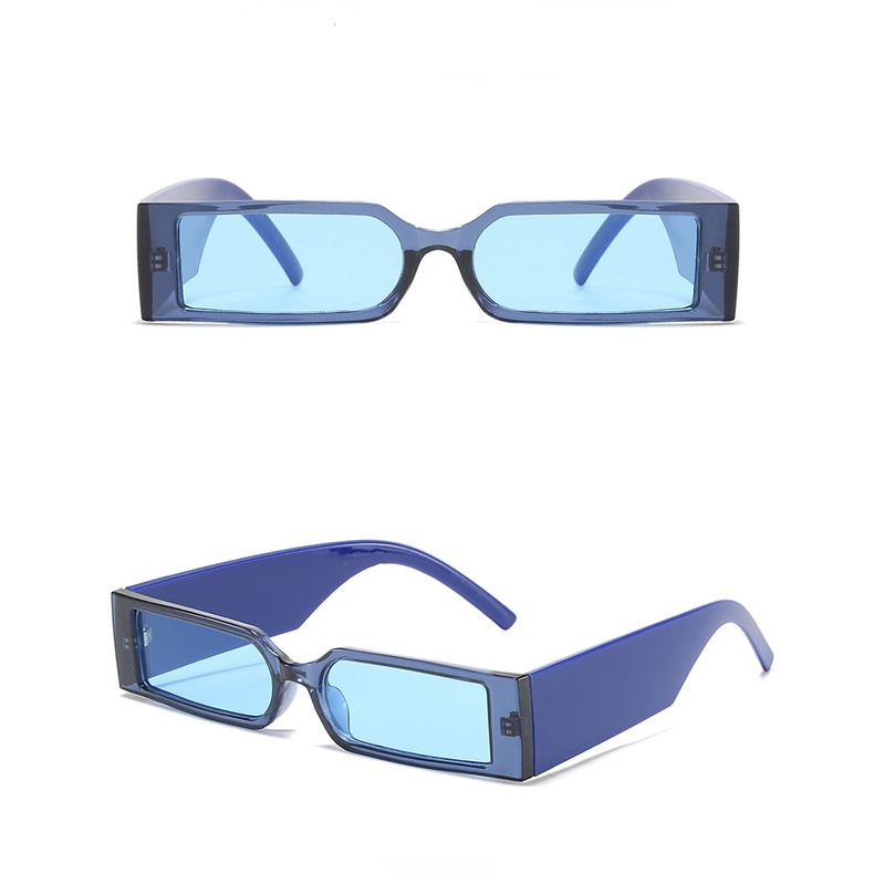 Kính Mát Hình Chữ Nhật Chống Tia UV400 Phong Cách Cổ Điển Mới Cho Nữ