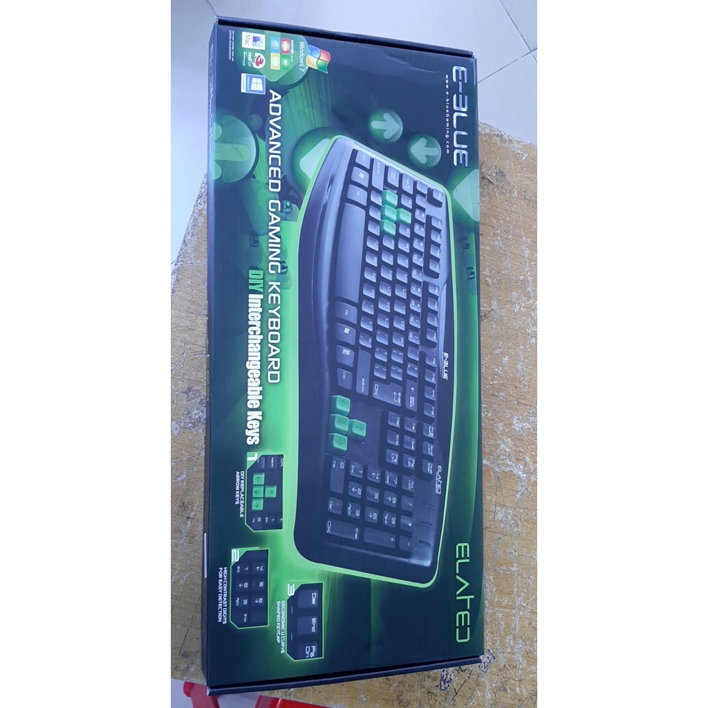 Bàn phím Gaming EBlue EKM046 PRO - USB - HÀNG CHÍNH HÃNG