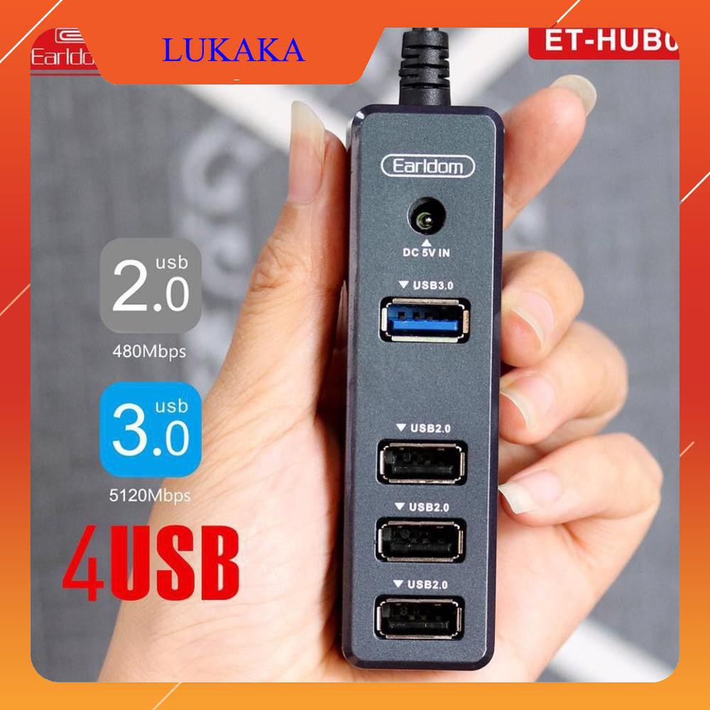 Bộ chia cổng USB 4in1 tiện dụng và thông, giúp bạn sạc or hỗ trợ nhiều cổng giao tiếp.