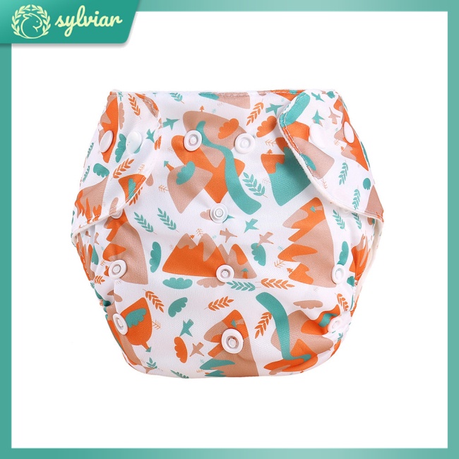 Quần Tã Bằng Vải Dệt Kim Chống Thấm Nước Cho Bé