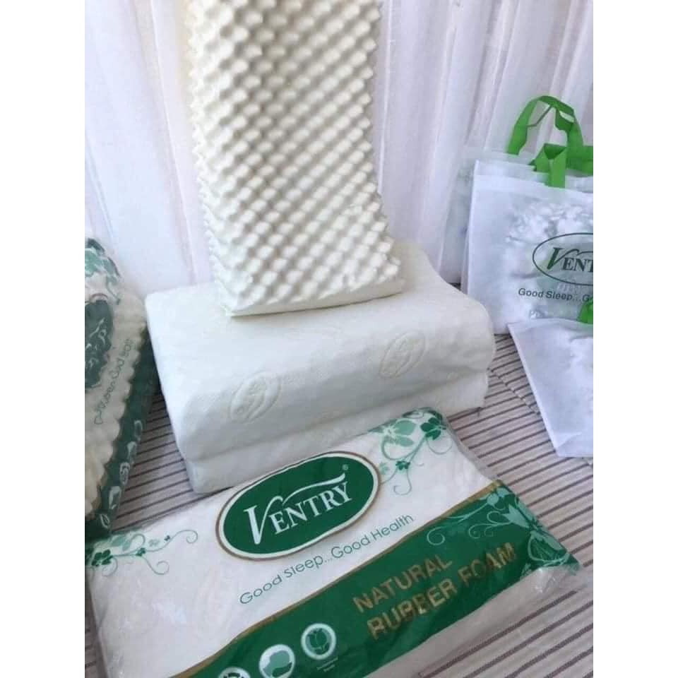 Gối cao su non cao cấp giảm đau nhức vai gáy, mỏi cổ