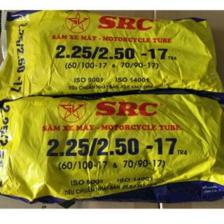 Săm xe máy chính hãng của sao vàng cao su Việt(2.25/2.250-17) dùng cho tất cả các cỡ vàng của các xe nói trên