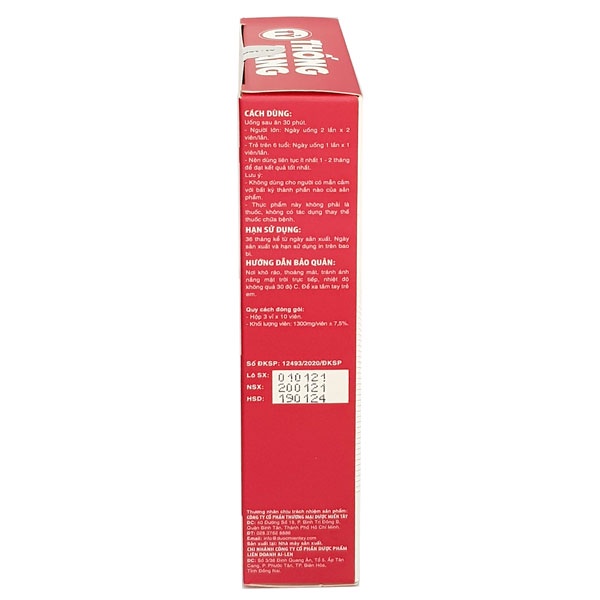 Tỷ Thống Nang - Hỗ trợ giảm các triệu chứng viêm xoang (30 viên)