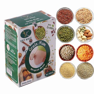 Combo ngũ cốc lợi sữa, ngũ cốc bầu Việt Khuê