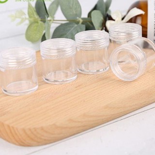 Hủ Nhựa Trong Chiết Mỹ Phẩm Thân Cao 10g - Hũ Đựng Bột- Dụng Son - Dụng Cụ Spa