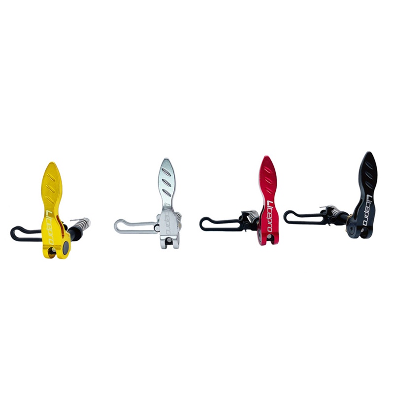 Kẹp cột an toàn cho xe đạp Litepro cho Brompton Siêu nhẹ Ghế ngồi xe đạp gấp Phụ kiện xe đạp