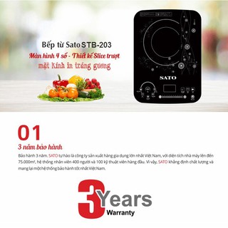 Bếp Từ SATO STB-203