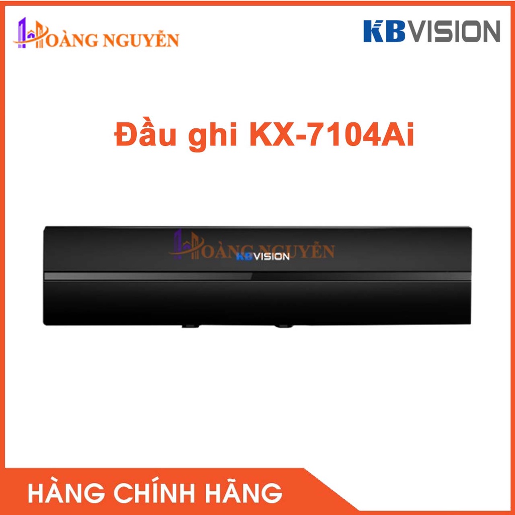 [NHÀ PHÂN PHỐI] Đầu ghi hình 4 kênh 5 in 1 KBVISION KX-7104Ai - Công Nghệ Hoàng Nguyễn.