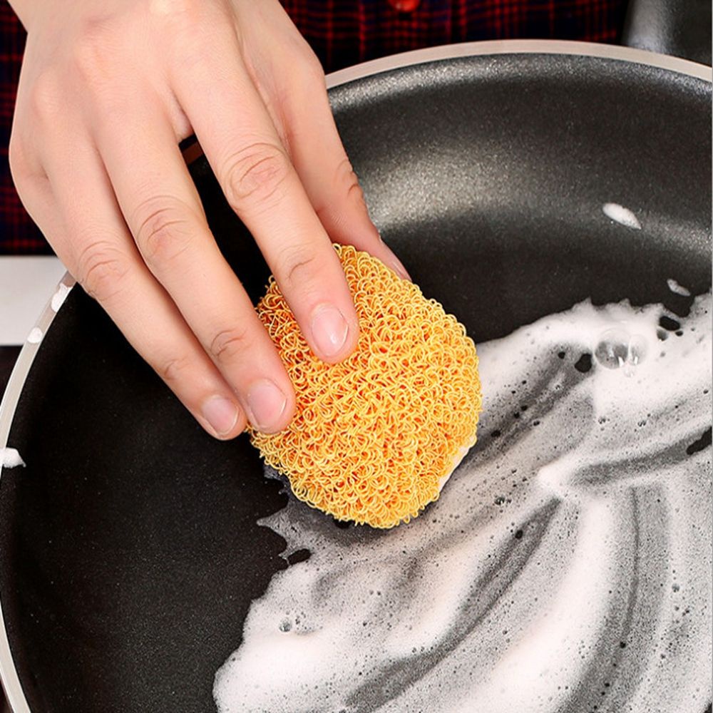 Bóng rửa chén bằng sợi microfiber chống nhờn nhiều màu cho nhà bếp