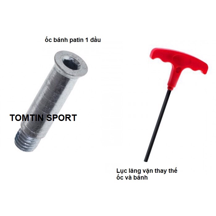 Trọn bộ 8 ốc bánh giày patin  - phụ kiện giày trượt patin TOMTIN SPORT