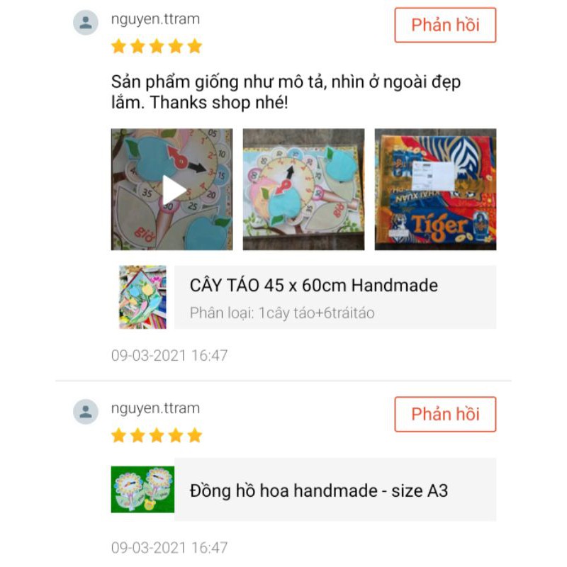 CÂY TÁO 45 x 60cm + 6 quả táo