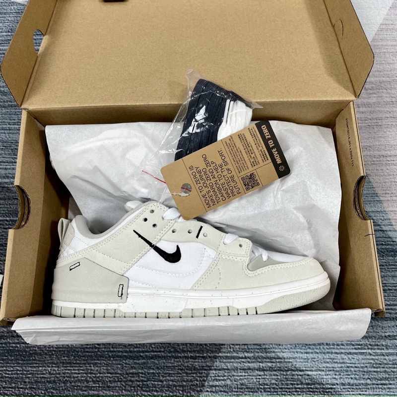 GIÀY SB DUNK DISRUPT 2 GREY WHITE [ BẢN 2022 ]