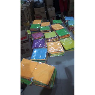 Combo 10 khăn lau đa năng đủ màu  30×30