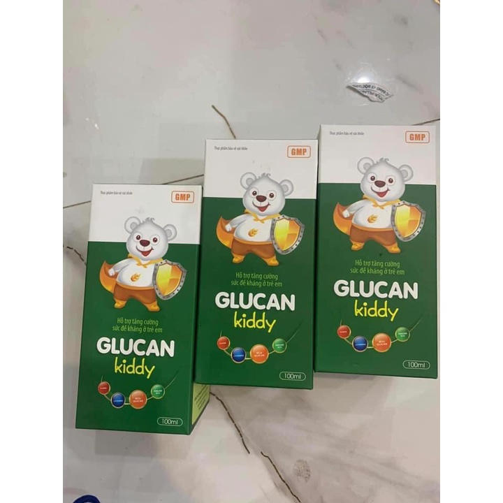 Siro GLUCAN KIDDY, siro Tăng cường miễn dịch,Tăng Sức Đề Kháng Cho Bé