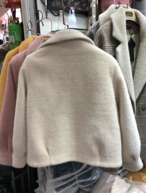 Áo dạ ngắn lông thỏ loại 1(kèm video ảnh thật) | BigBuy360 - bigbuy360.vn