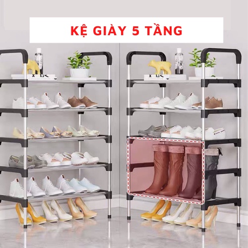 Giá Để Giày Inox 5 Tầng Chắc Chắn 88233 Shop Kho Tổng Vp88