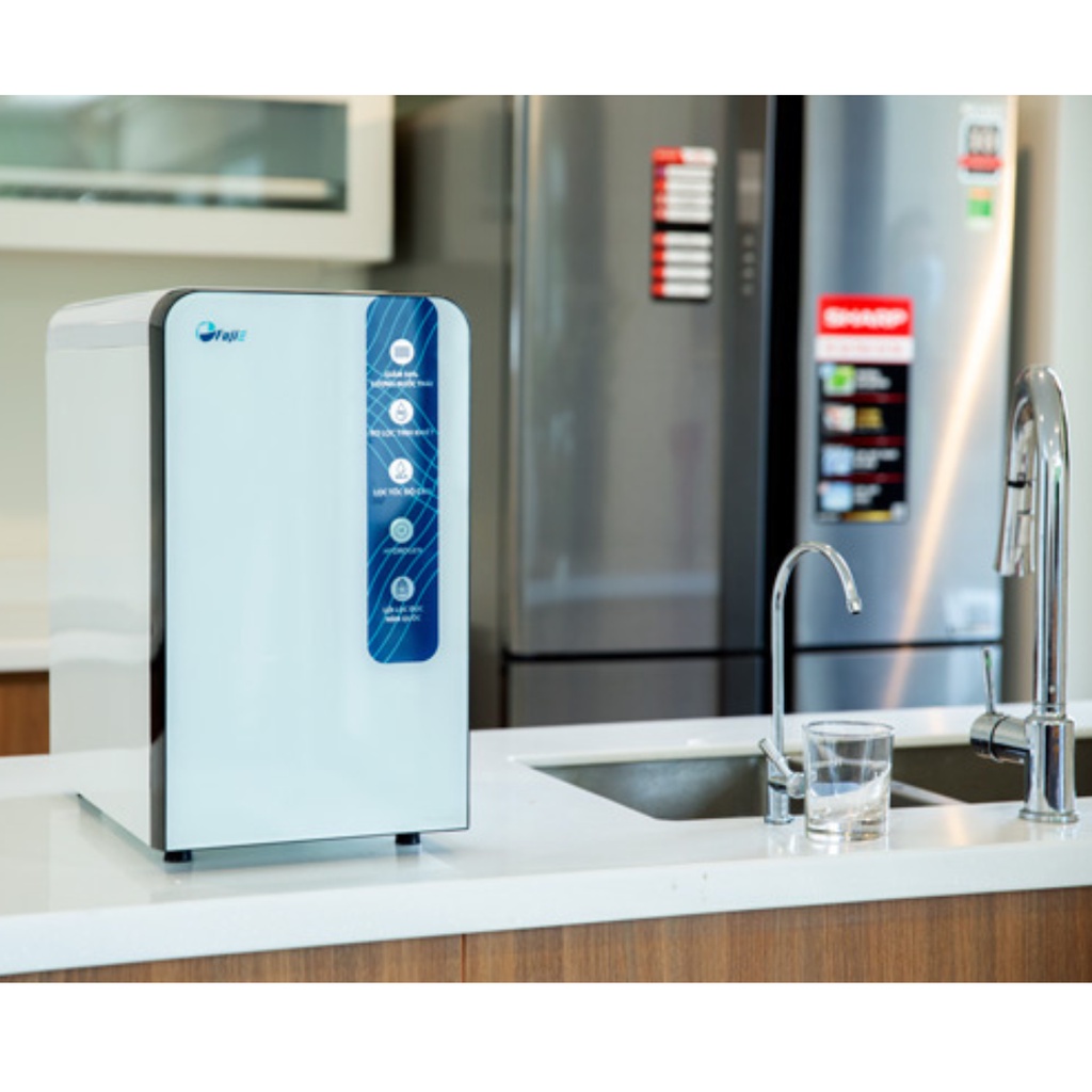 Máy Lọc Nước RO Thông Minh FujiE RO-9000W, 5 cấp lọc, tiết kiệm nước, tạo khoáng chất cần thiết cho cơ thể