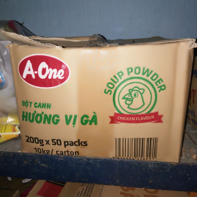 1 THÙNG BỘT CANH GÀ A-ONE 50 GÓI* 200G