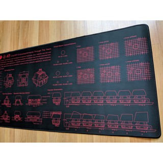 Mouse pad, deskmat switch cherry bàn phím cơ