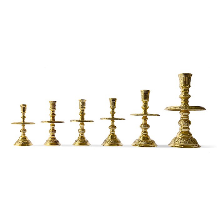 Đèn thờ cúng gia tiên bằng đồng - 23cm/27cm/31cm/37cm/41cm