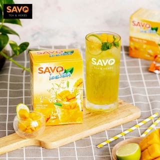 Trà xoài hòa tan SAVO (16 gói x 15g)