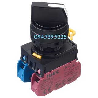Công Tắc Xoay 3 Vị Trí 2NO IDEC - Công Tắc IDEC YW1S-3E11