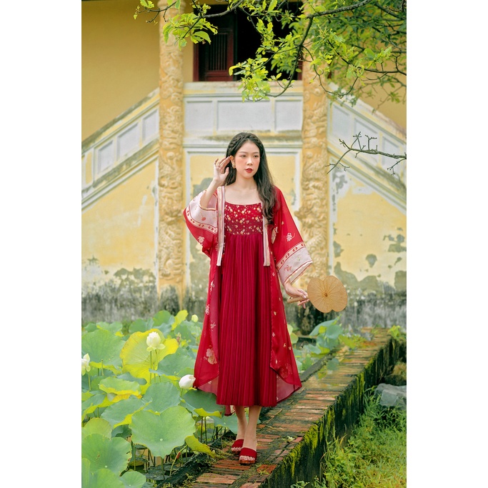 Sumire Store Đầm hai dây Phú Xuân - 6 màu