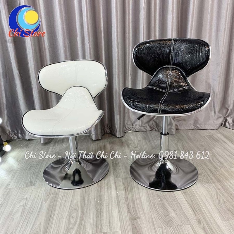 Ghế Xoay Văn Phòng GIÁ RẺ Bọc Da Nhung Dày Dặn, Ghế Ngồi Bàn Trang Điểm, Quầy Làm Tóc Sang Chảnh