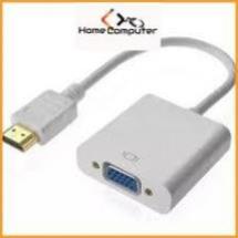 Cáp chuyển đổi HDMI ra VGA-AV. hdmi to vga có âm thanh hàng chất lượng.bảo hành 6 tháng - Home.mall
