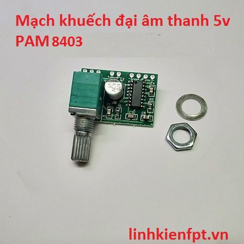 Mạch khuếch đại âm thanh 5v Pam 8403