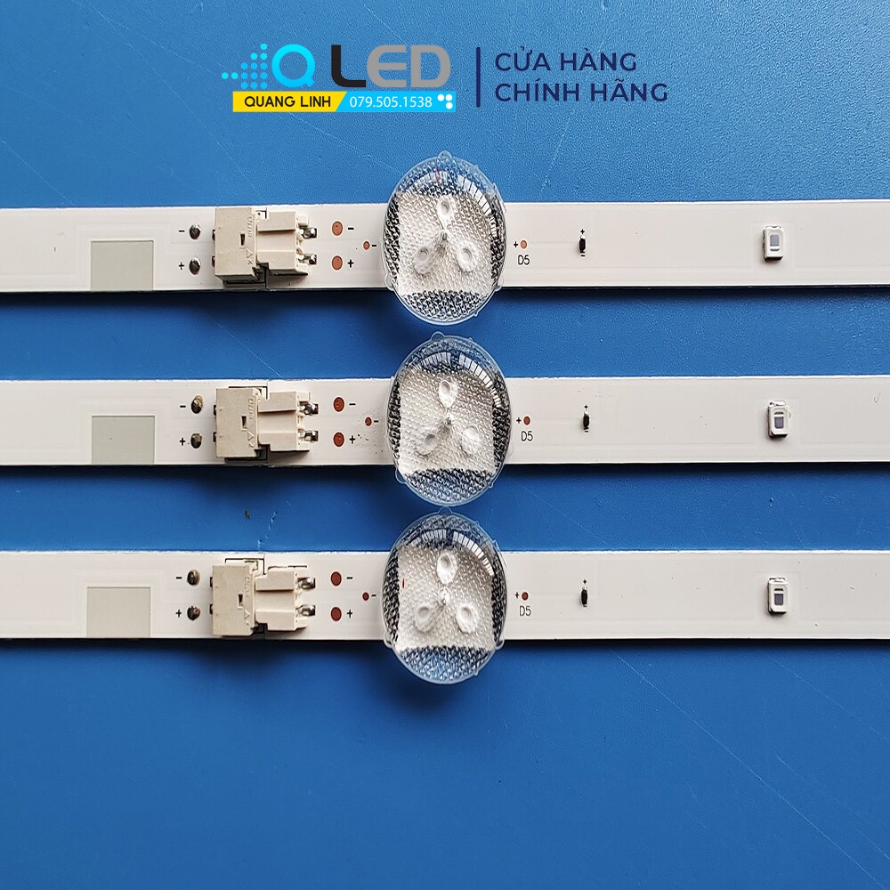 Thanh LED TIVI Samsung 40J5000 40J5300 40J5200 40J5200AG 40J5202 40J5070  HÀNG MỚI 100% BỘ 3 THANH MỖI THANH 8 BÓNG_ 3V