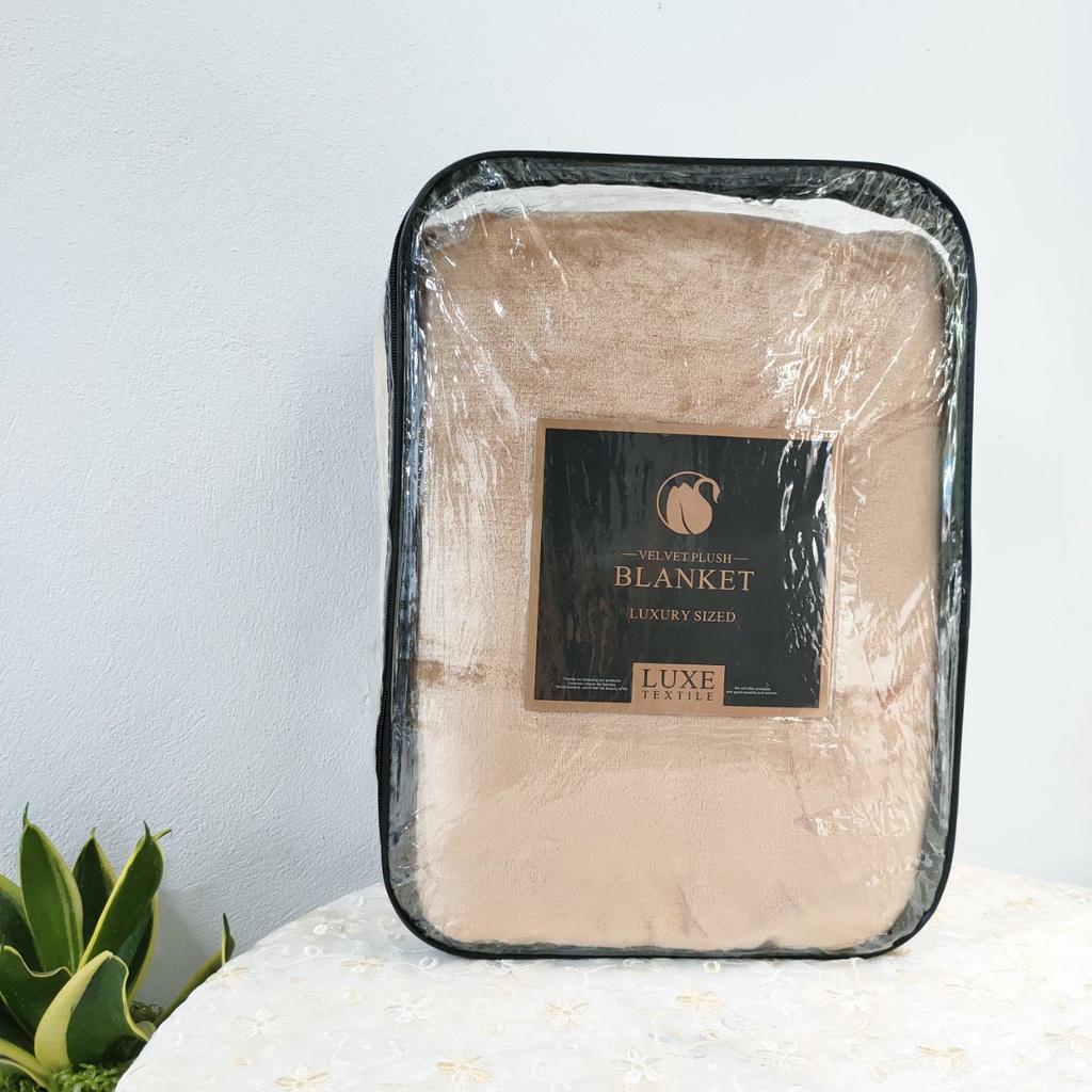 Chăn lông tuyết Blanket loại dày chính hãng siêu mềm mịn ấm ngay khi đắp