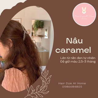 Thuốc nhuộm tóc - NÂU CARAMEL kèm trợ tóc