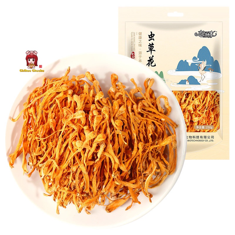 Nguyên liệu - các loại nấm khô hầm canh bổ
