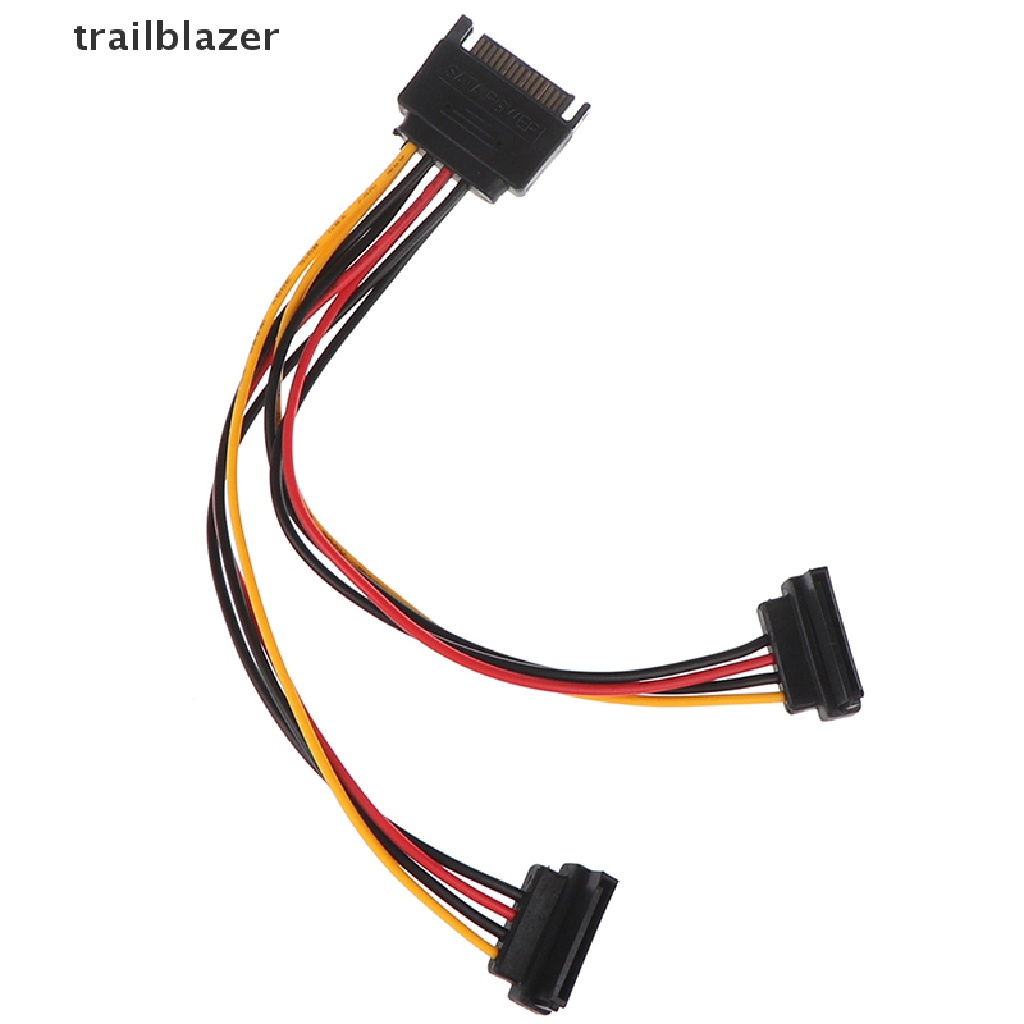 Cáp ChuyểN ĐổI Chữ Y 90 Độ SATA 15-Pin Sang 2X15P