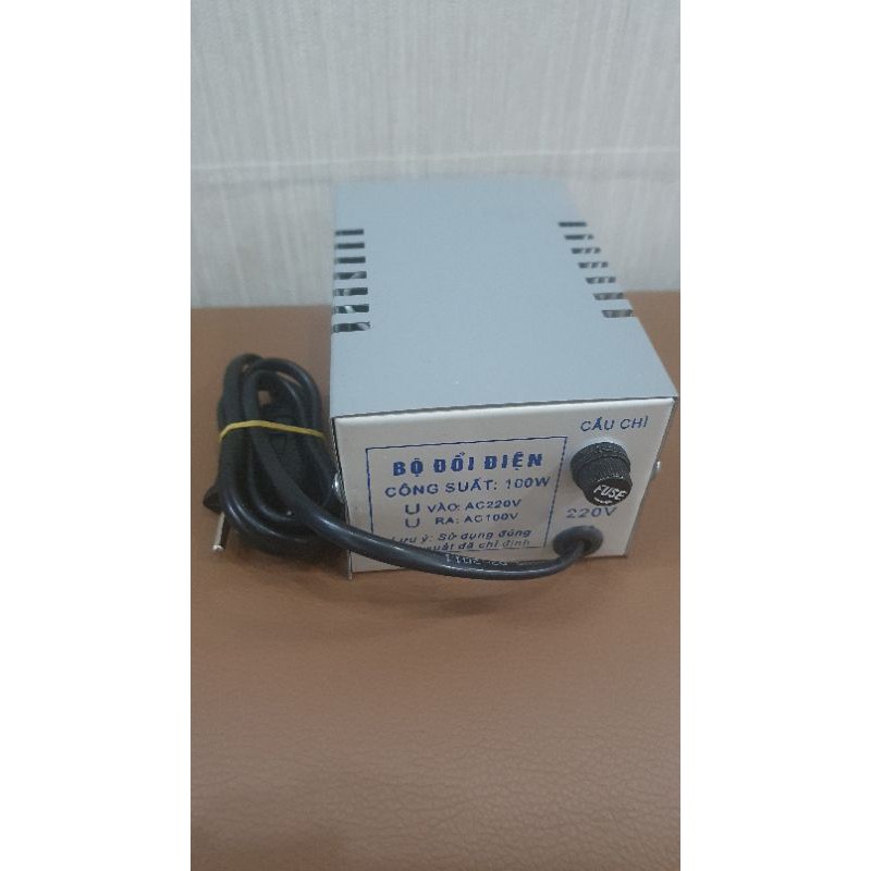 Bộ đổi nguồn 220v sang 110v  công suất 100w