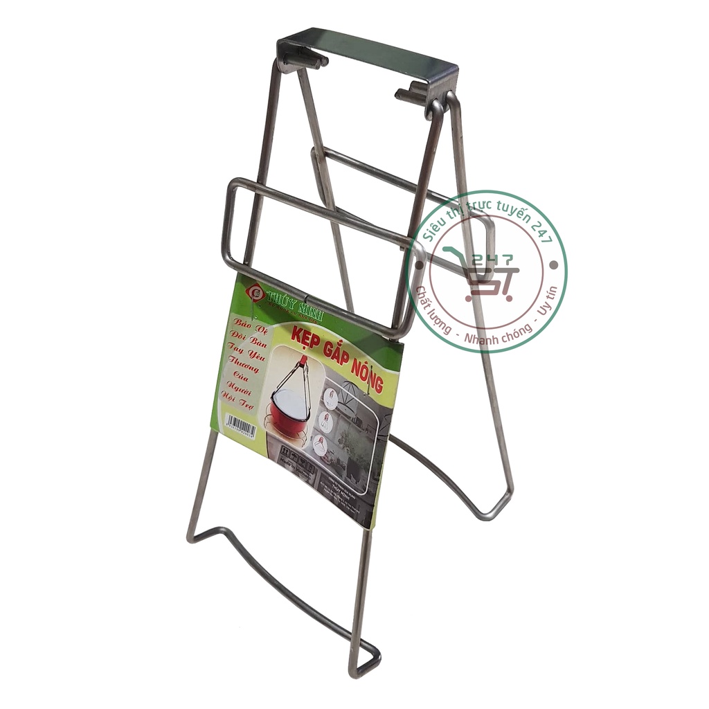 Kẹp gắp đồ nóng inox chống phỏng tay tiện dụng Kẹp nóng bền đẹp giá tốt cho gia đình bạn