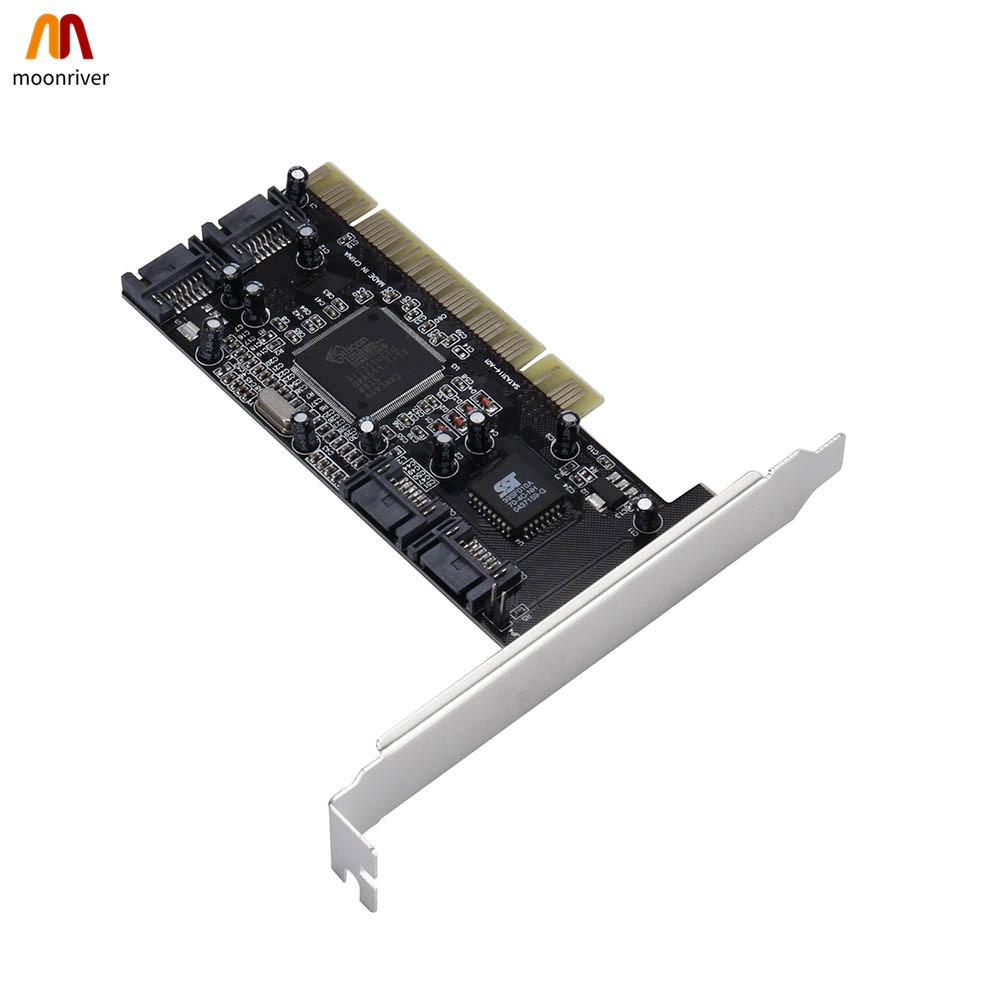 Bảng Mạch Chuyển Đổi Từ Pci Sang 4 Cổng Sata Ata Raid Sil3114 3114 Thẻ