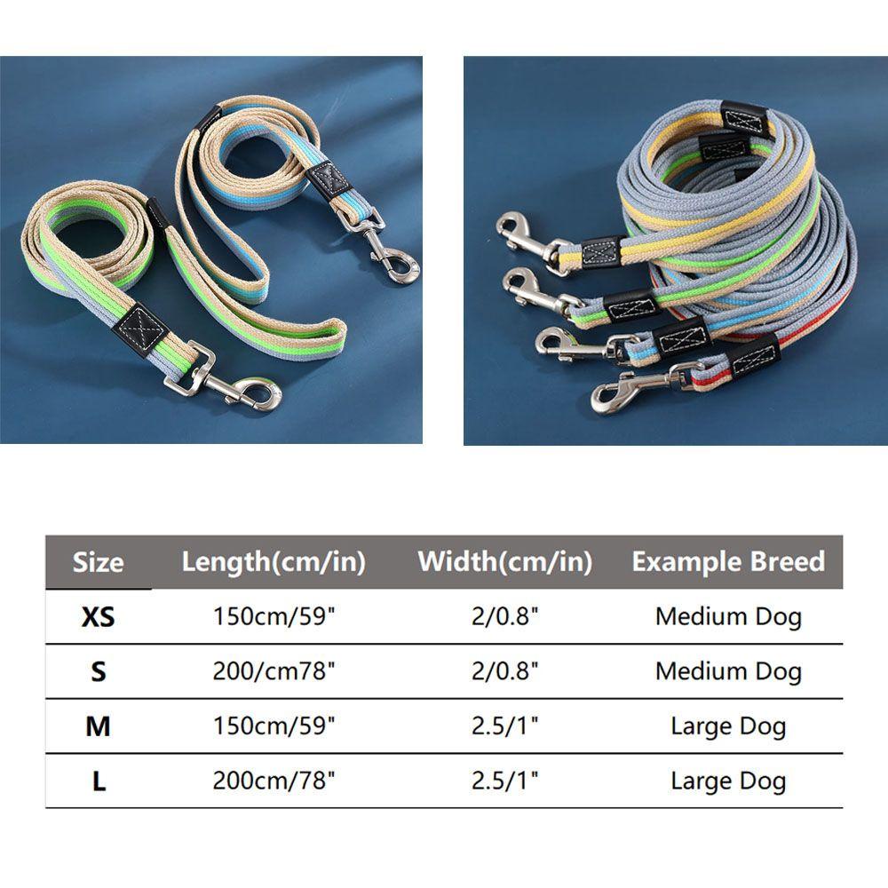 Dây Dắt Thú Cưng Đi Dạo Bằng Vải Canvas Dày Dặn Thoải Mái